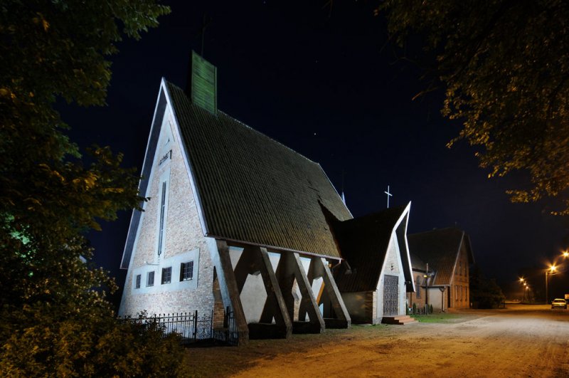 Kościół nocą